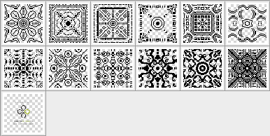 Damask Patterns - Schematic