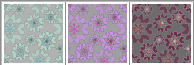 Free 3 Flowers Patterns - Schematic