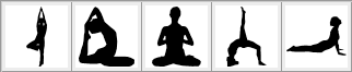 Free Yoga Photoshop Shapes - Schematic