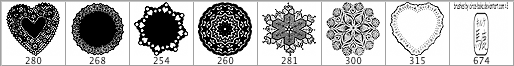 Doily Brushes Pack - Schematic