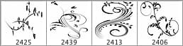 Free floral photoshop brushes - Schematic