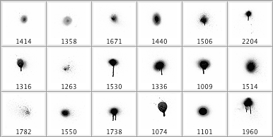 Spray Paint Splatter Brushes - Schematic