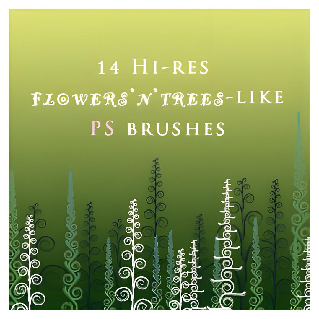 Palm Trees Brushes for PS - Free ABR Download | MyPhotoshopBrushes
