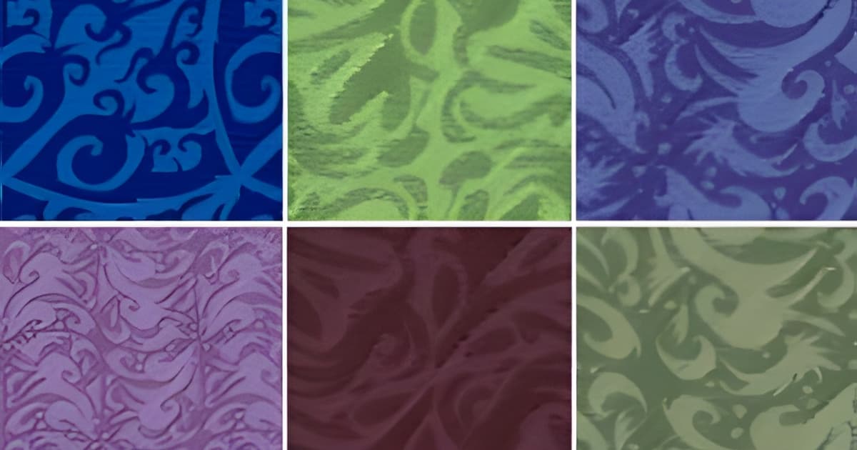 Floral Velvet Pattern Set - Free Patterns Download | MPB