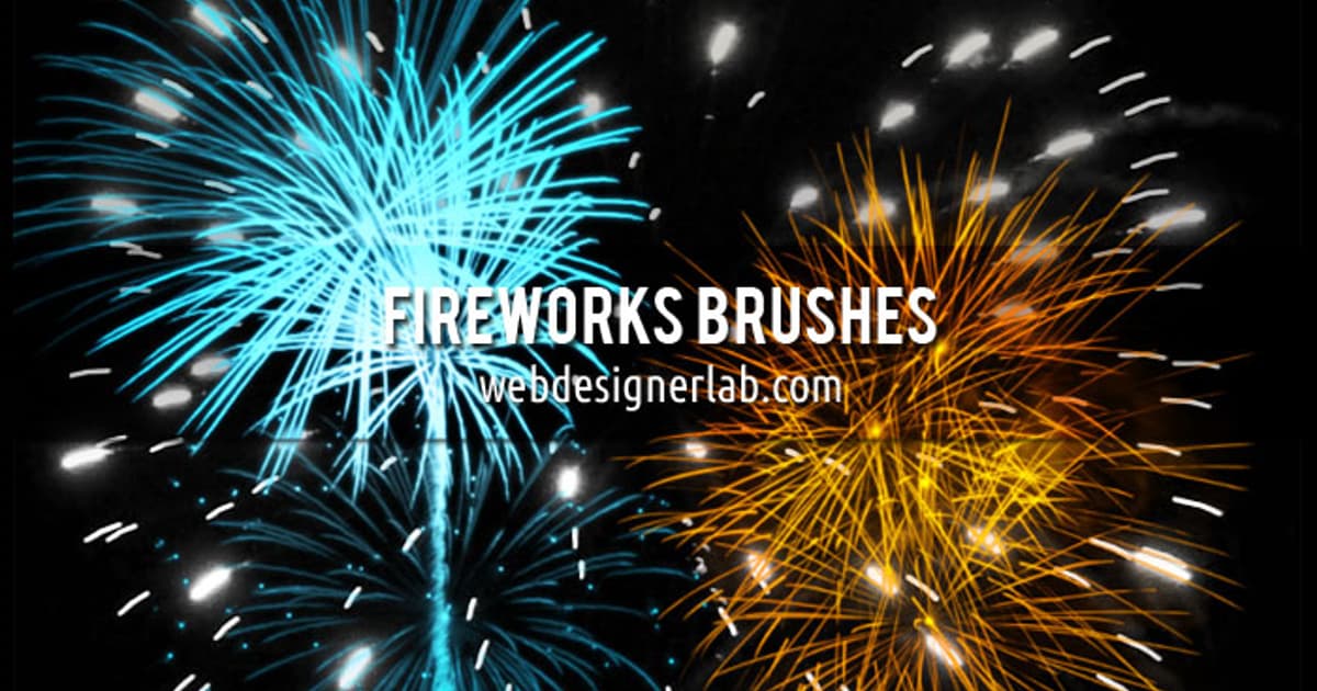 Fireworks Brushes - Free ABR Download | MyPhotoshopBrushes