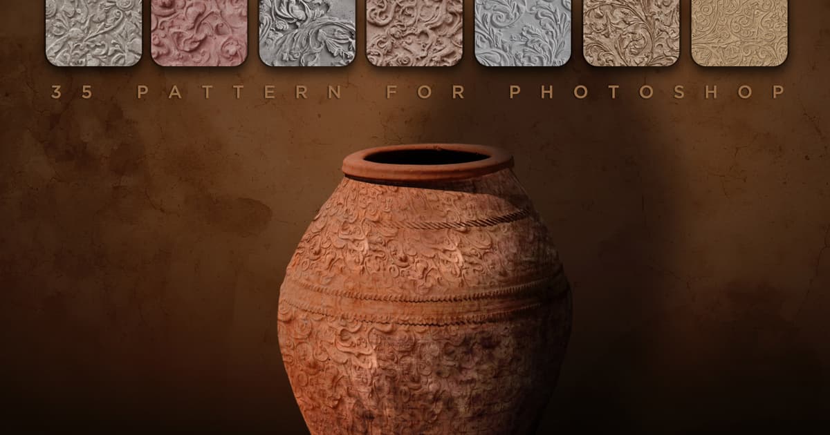 35 Antique Pattern Textures - Free PAT Download | MyPhotoshopBrushes