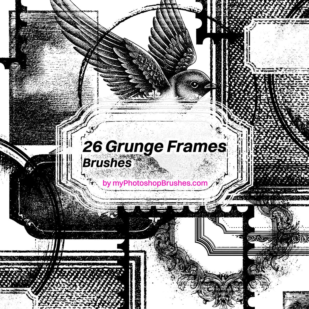 Free Vintage & Retro Photoshop Brushes | MyPhotoshopBrushes