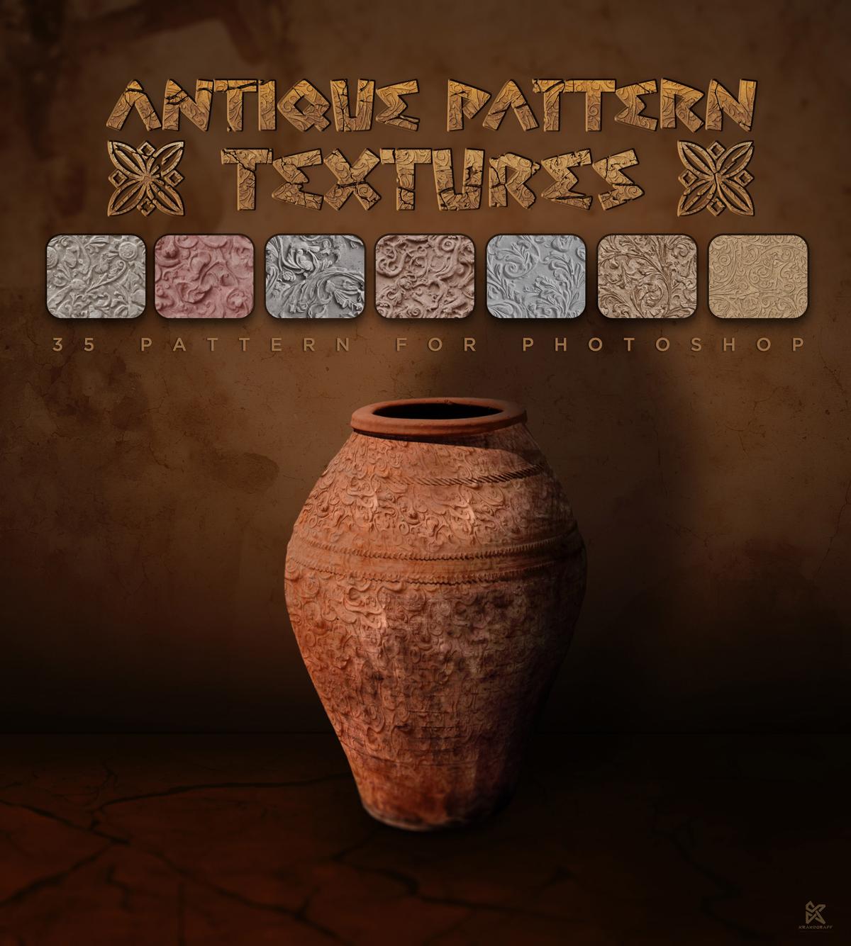 35 Antique Pattern Textures - Free PAT Download | MyPhotoshopBrushes