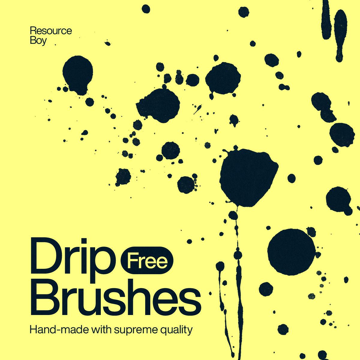 100+ Drip Photoshop Brushes