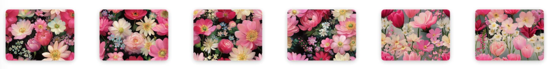 6 Flower Patterns - Schematic