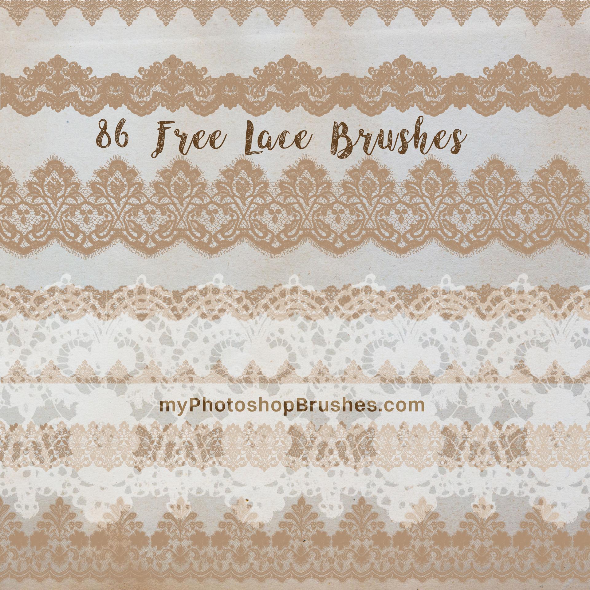 Free Lace Brushes
