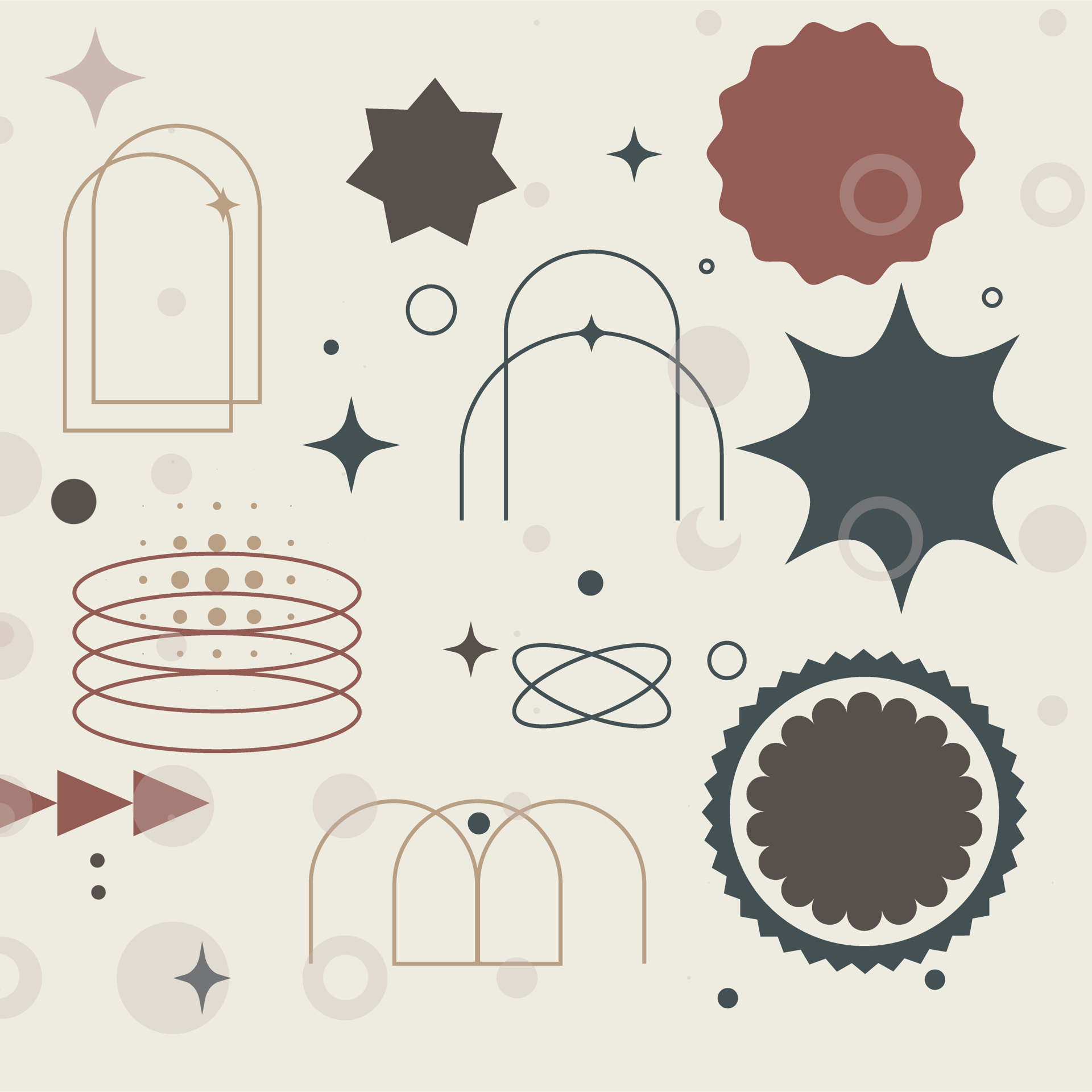 Free Minimal Style Shapes