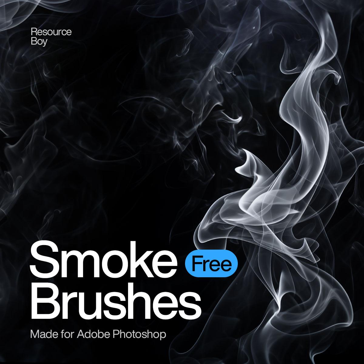 Smoke Photoshop Brushes - Preview 1