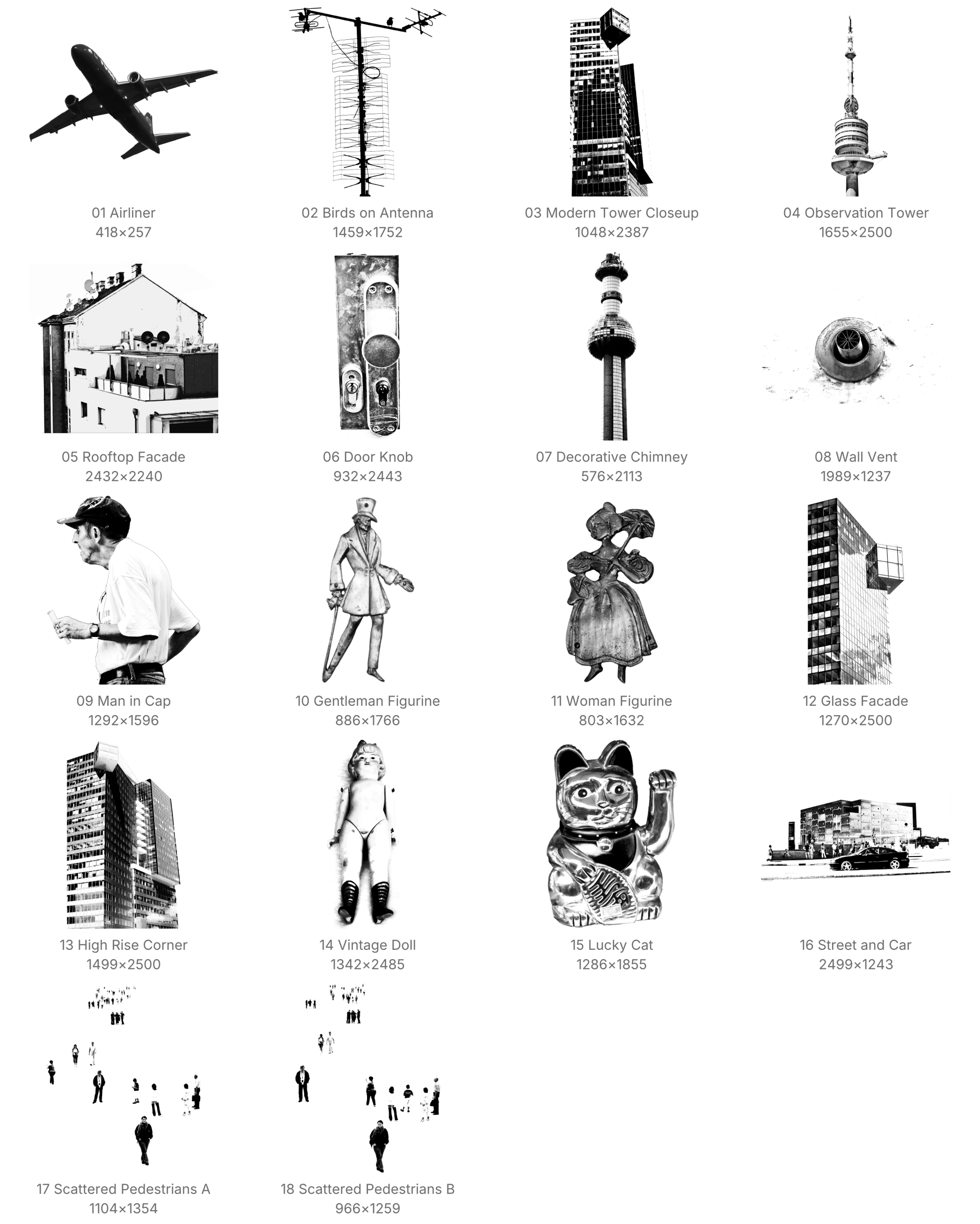 Vienna City Procreate Brushes - Schematic
