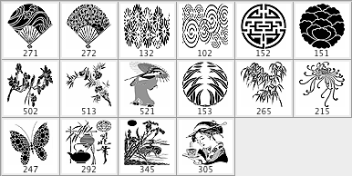 Japanese Brush Pack 2 - Schematic