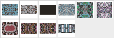 Nine Abstract Patterns - Schematic
