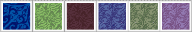 Floral Velvet Pattern Set - Schematic