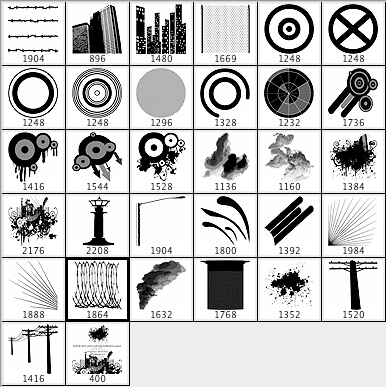 Urban Designs Vectors Brushes - Schematic