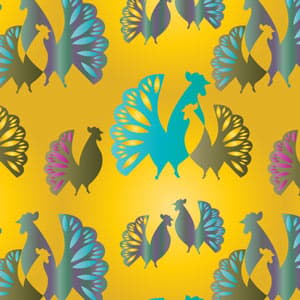 Rooster Patterns - Preview 1