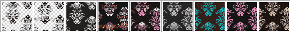 Wallpaper patterns - Schematic