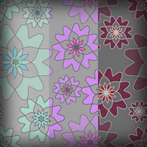 Free 3 Flowers Patterns