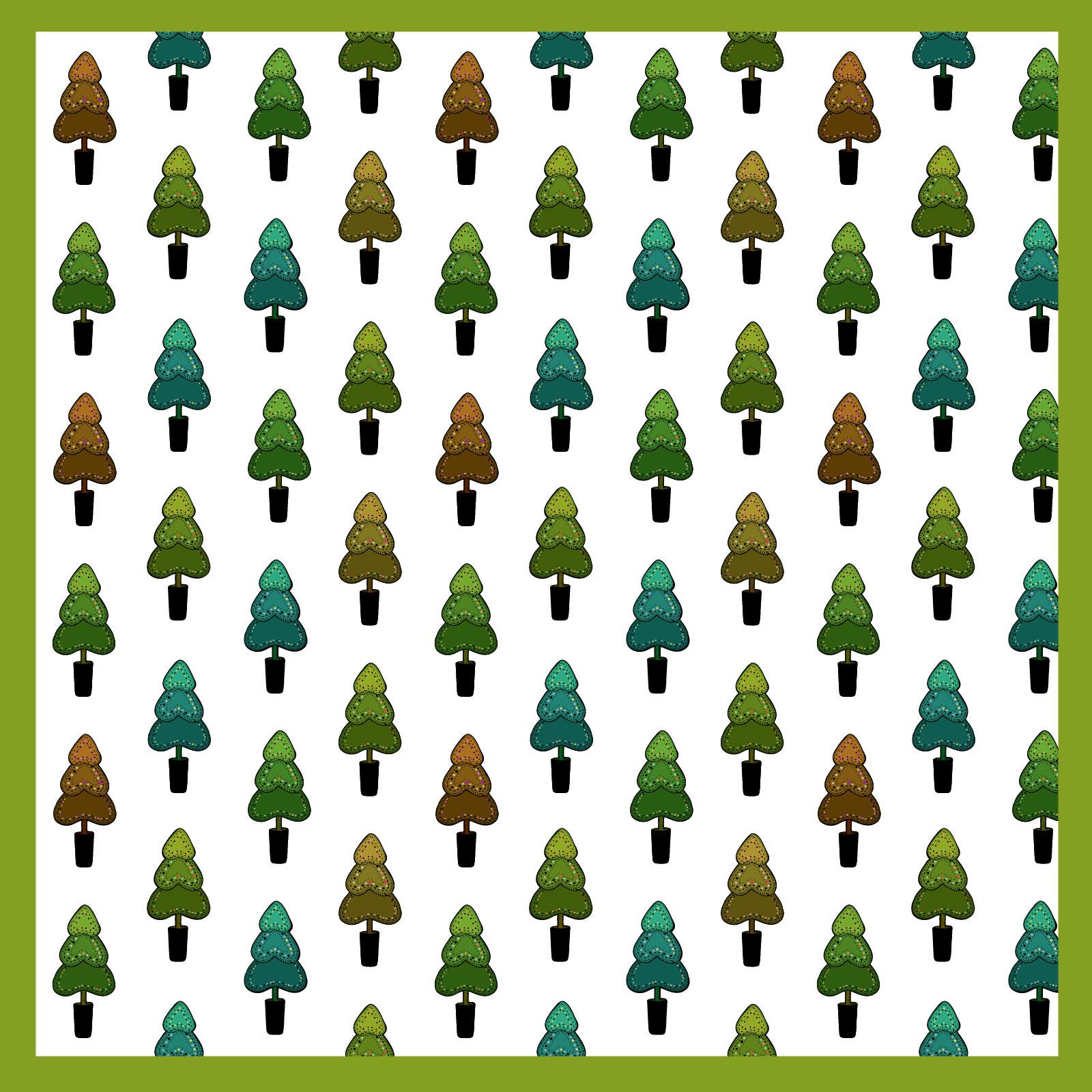 Doodled Christmas Ps Patterns