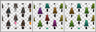 Doodled Christmas Ps Patterns - Schematic