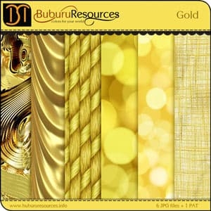 Gold Free Pattern - Preview 1