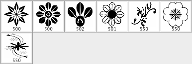 Flowers Ornaments - Schematic