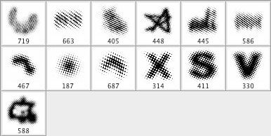 Retro Halftone Dot Brushes - Schematic