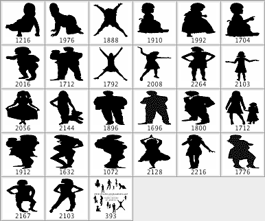 Silhouettes Brushes - Schematic