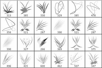 Pack of Abstract Brushes - Schematic