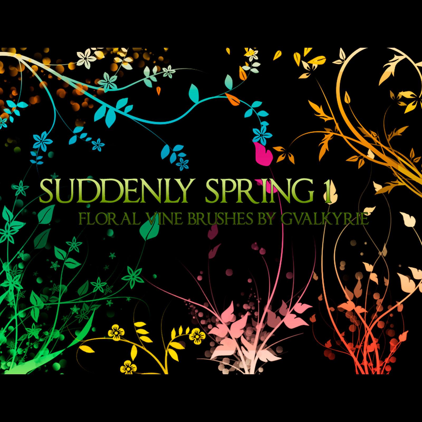 Suddenly Spring Brushes