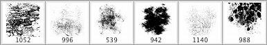 7 Free Grunge PS Brushes - Schematic