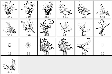 Vines Brushes set 2 - Schematic