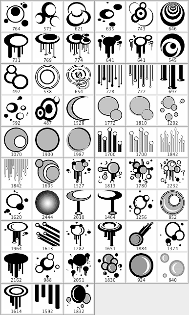 57 Free Vector Brushes - Schematic