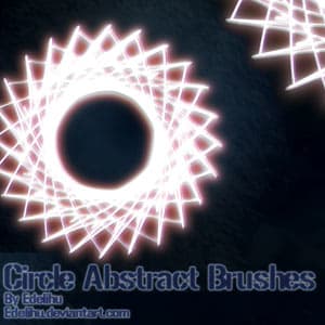 Circle Abstract Brushes