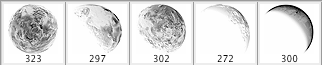 Free 5 planets brush - Schematic