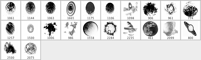 Planet Universe Brushes - Schematic