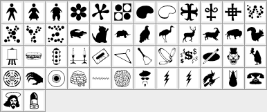 50 unique photoshop shapes  - Schematic