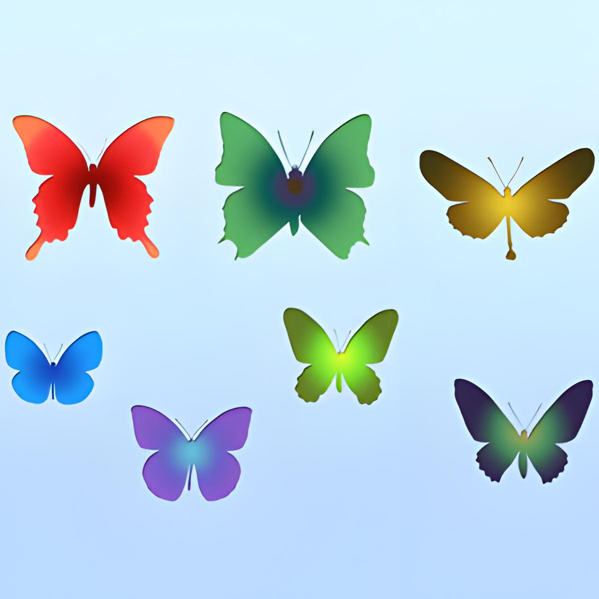 Butterfly Custom Shapes