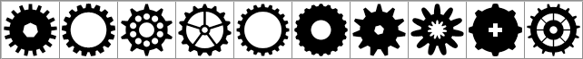 Steampunk Gears - Schematic