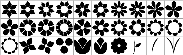 Flower Shapes - Schematic