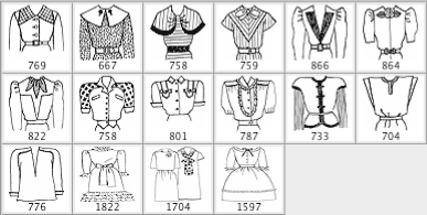 Vintage Brushes - Clothes  - Schematic