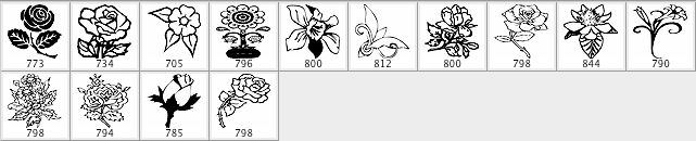 Floral Design Brushes - Schematic
