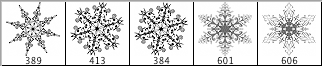 Snowflakes Ornaments - Schematic