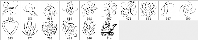 Dot Abstract Brushes - Schematic