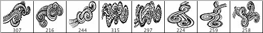 Hand Drawn Swirls - Schematic