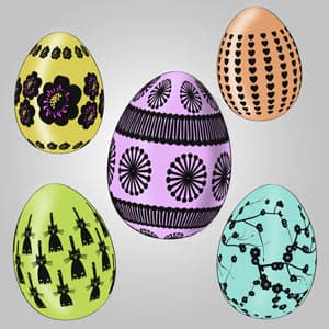 Easter eggs