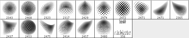 3D Halftone brushes - Schematic